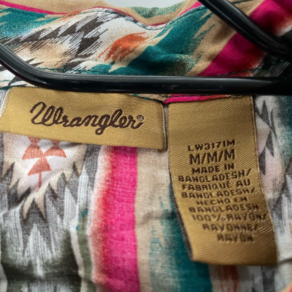 Wrangler Multicolor Patterned Shirt - image 4